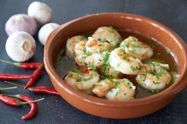 Gambas al ajillo