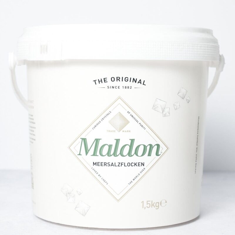 Maldon Sea Salt Flakes 1,5 kg Eimer